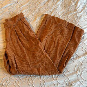 A New Day Wide Leg Linen Pants